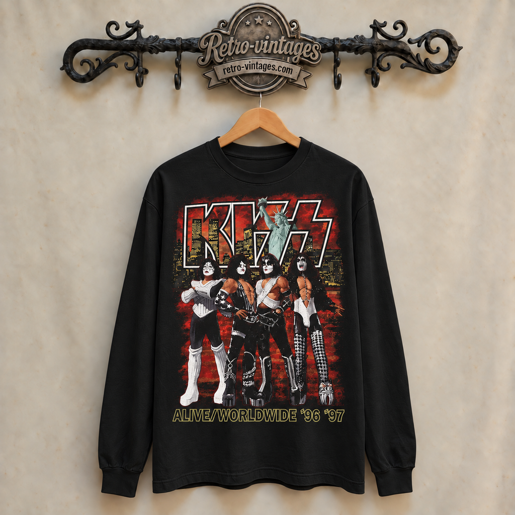 Vintage KISS Band Concert Sweatshirt