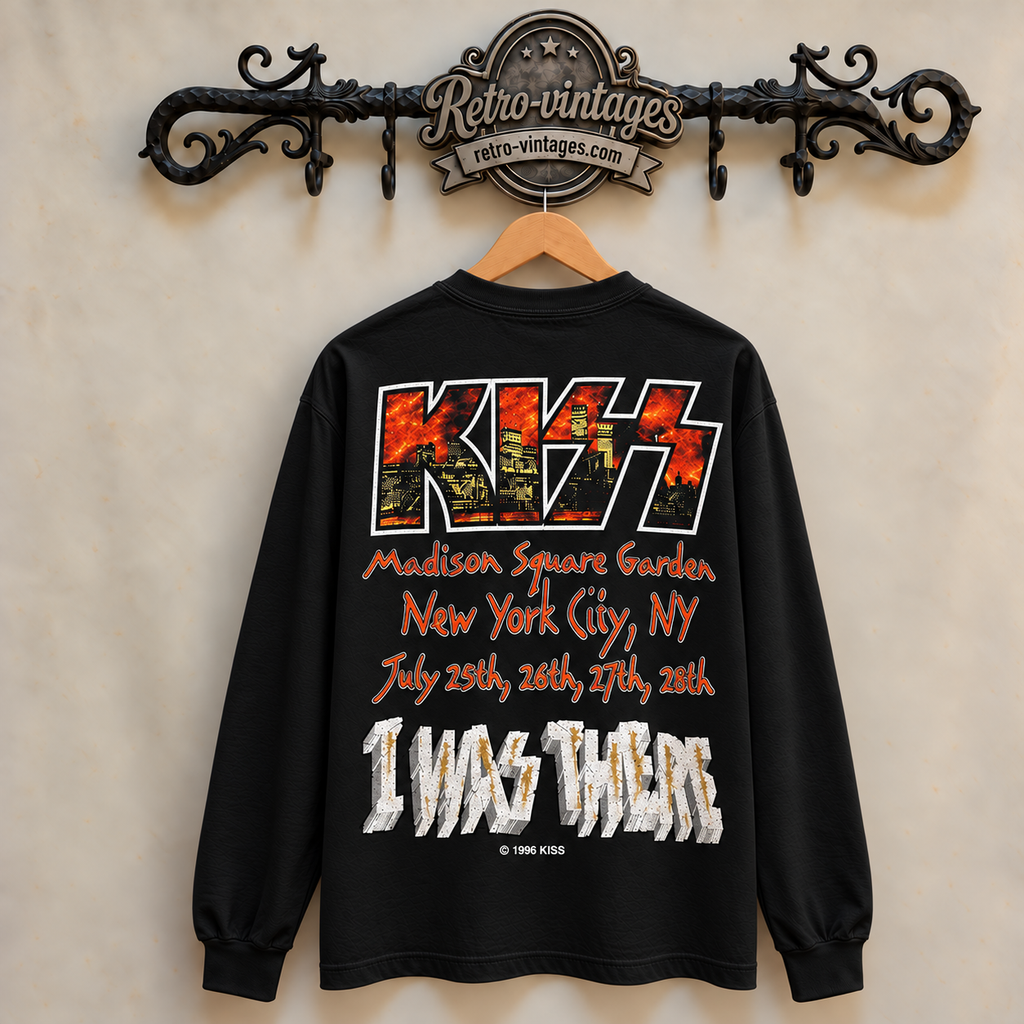 Vintage KISS Band Concert Sweatshirt