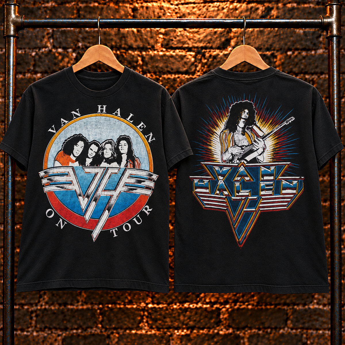 Vintage Van Halen Band Tour T-Shirt
