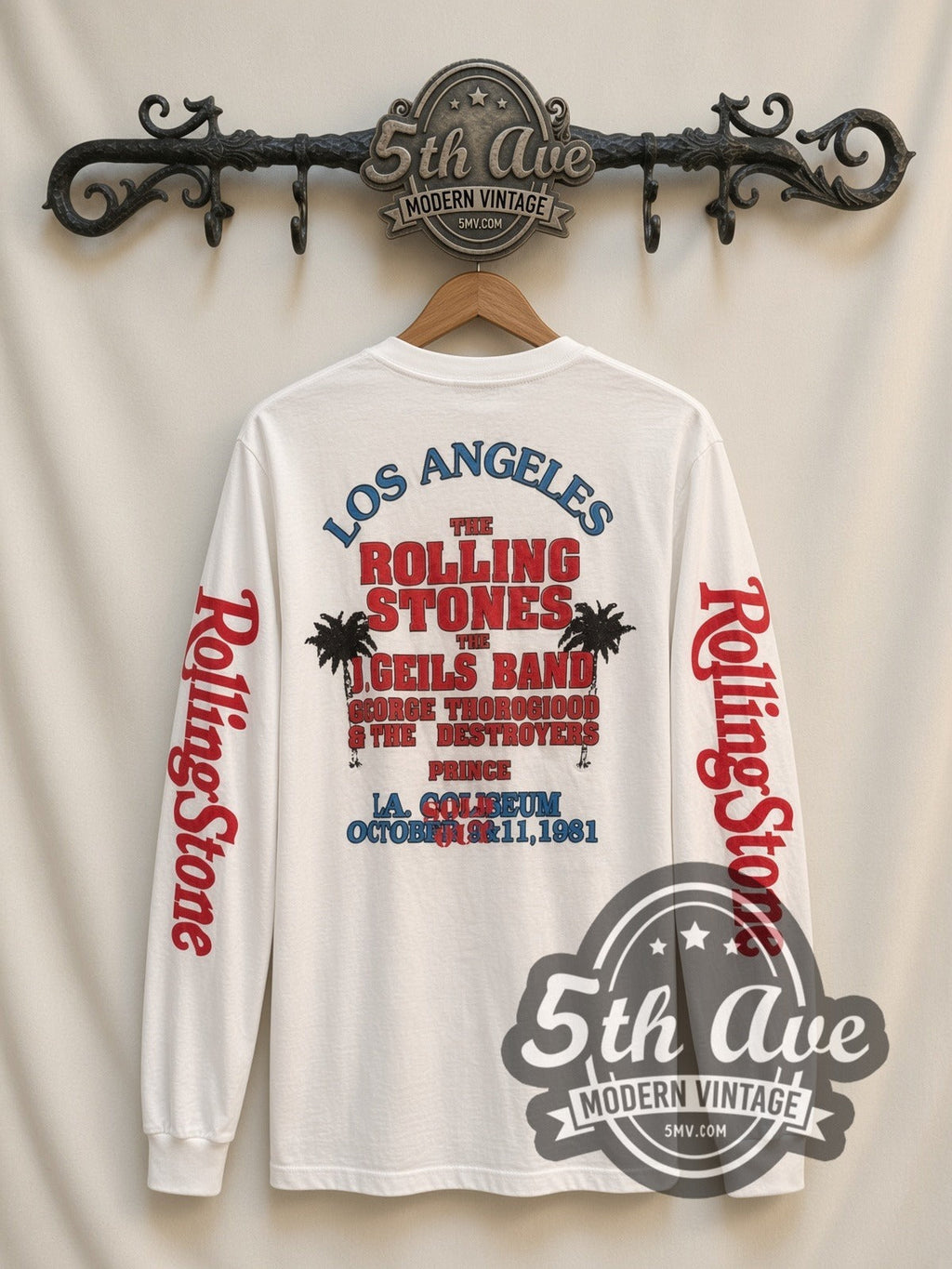 The Rolling Stones – Dragon – Vintage Band Long Sleeve T-Shirt