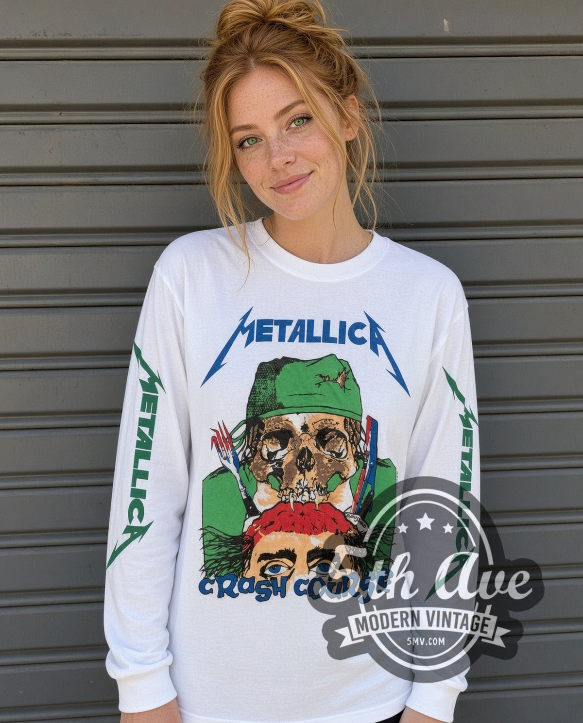 Metallica – Crash Course – Vintage Band Long Sleeve T-Shirt