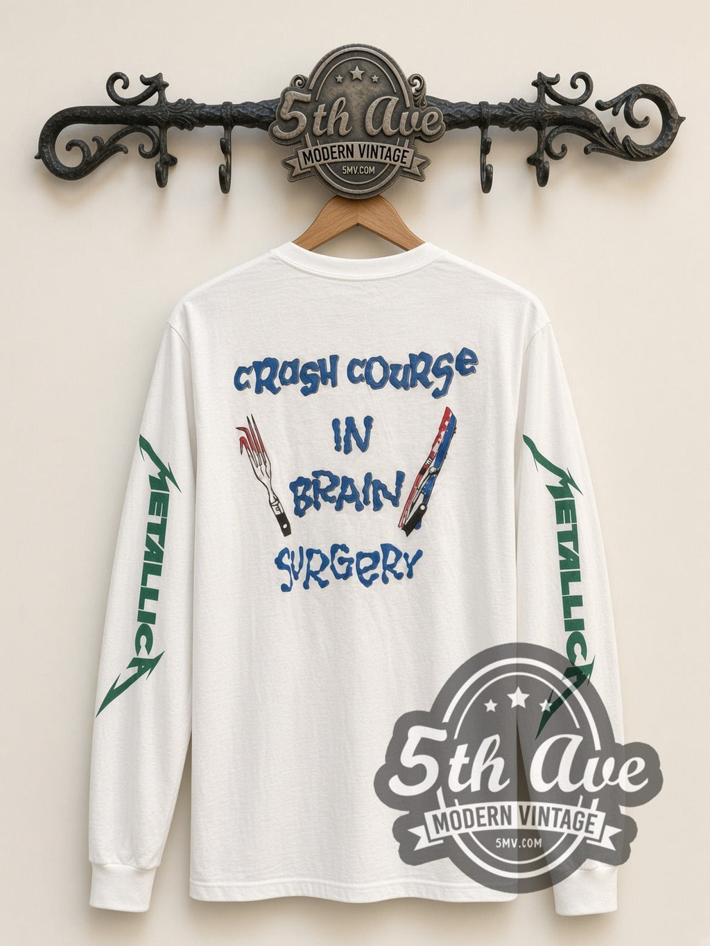 Metallica – Crash Course – Vintage Band Long Sleeve T-Shirt