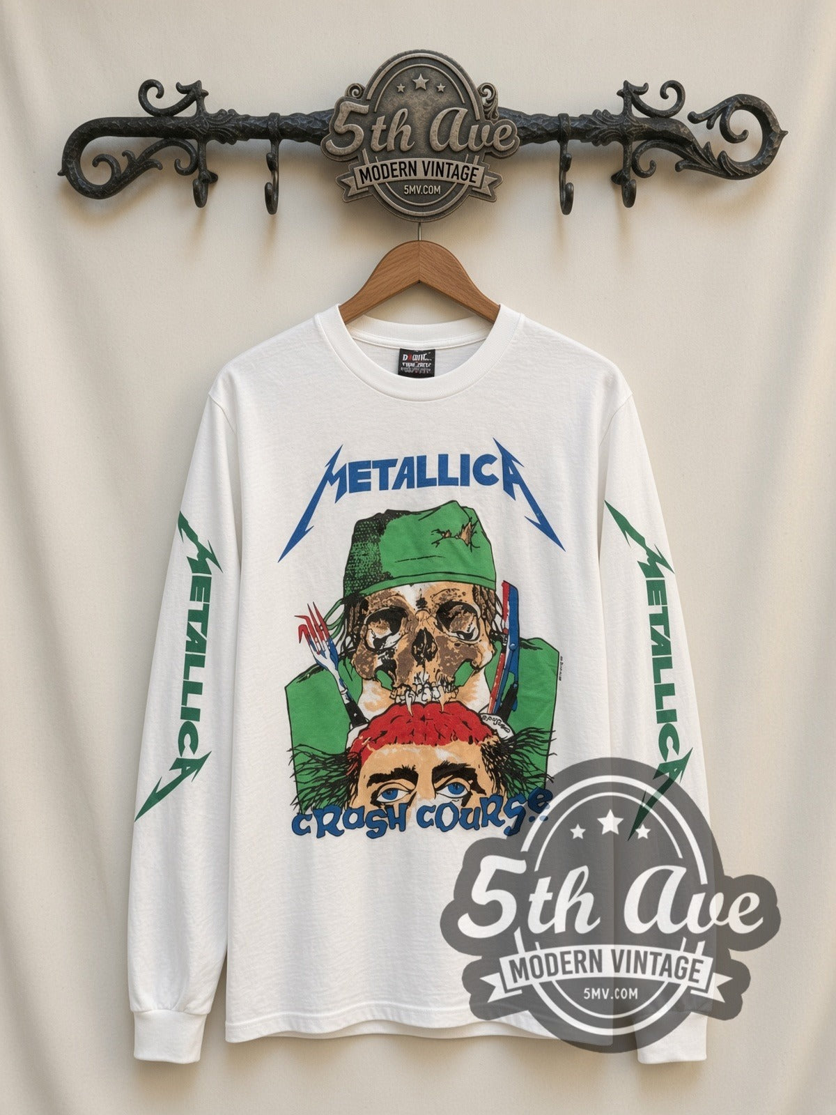 Metallica – Crash Course – Vintage Band Long Sleeve T-Shirt