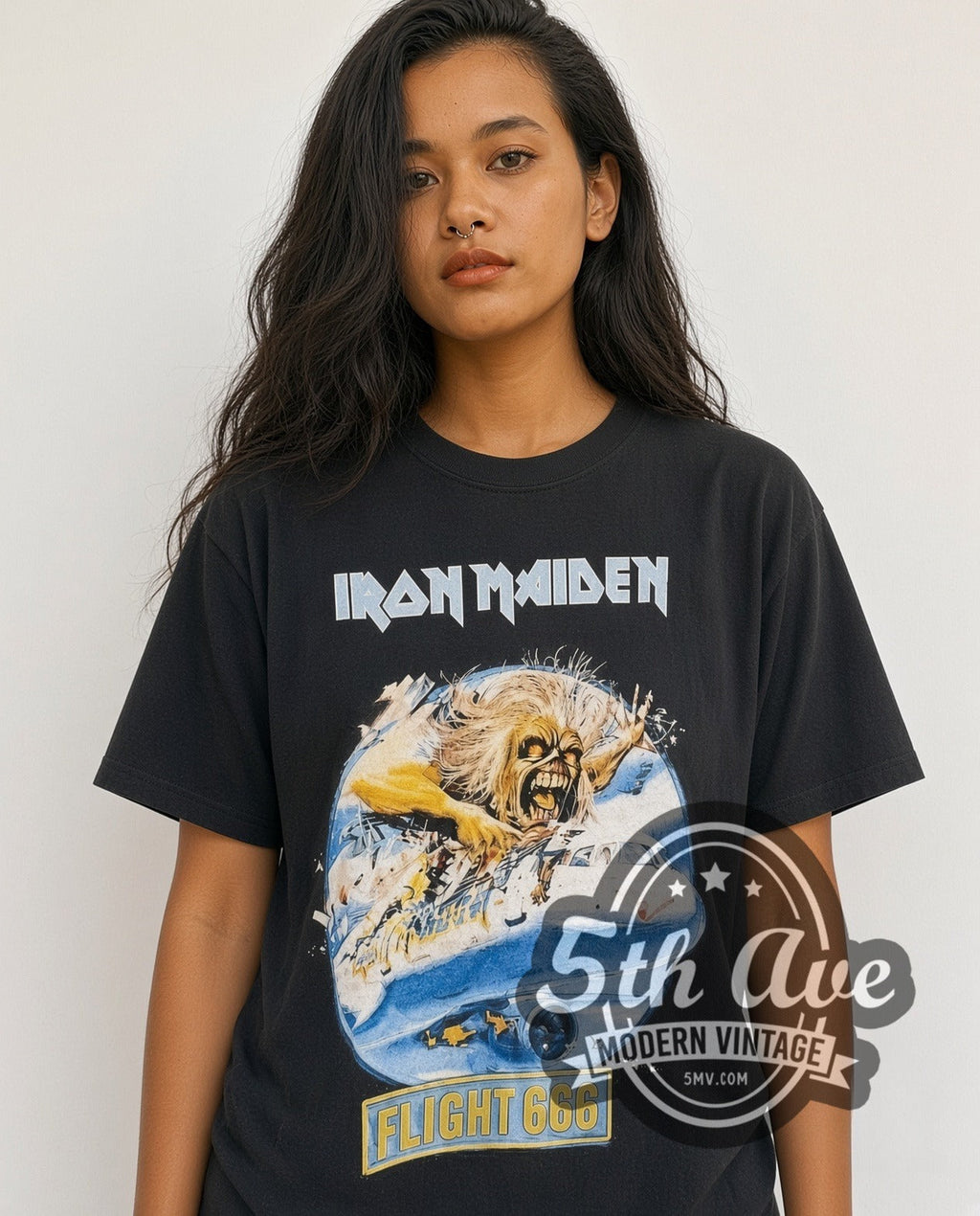 Iron Maiden – Flight 666 – Vintage Band T-Shirt