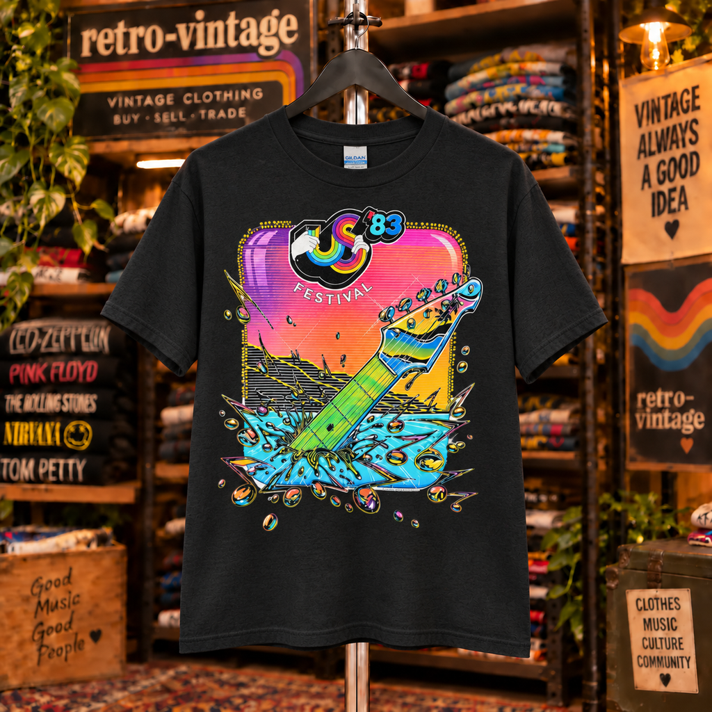US Festival 1983 F/B Vintage T-Shirt