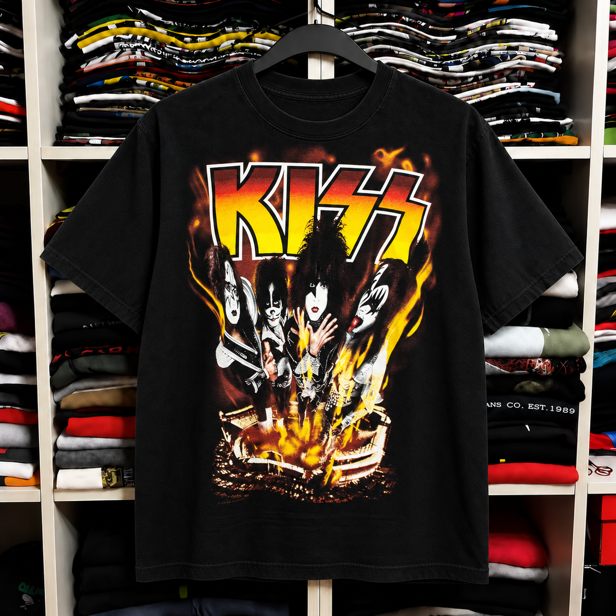 Vintage KISS Band Concert T-Shirt