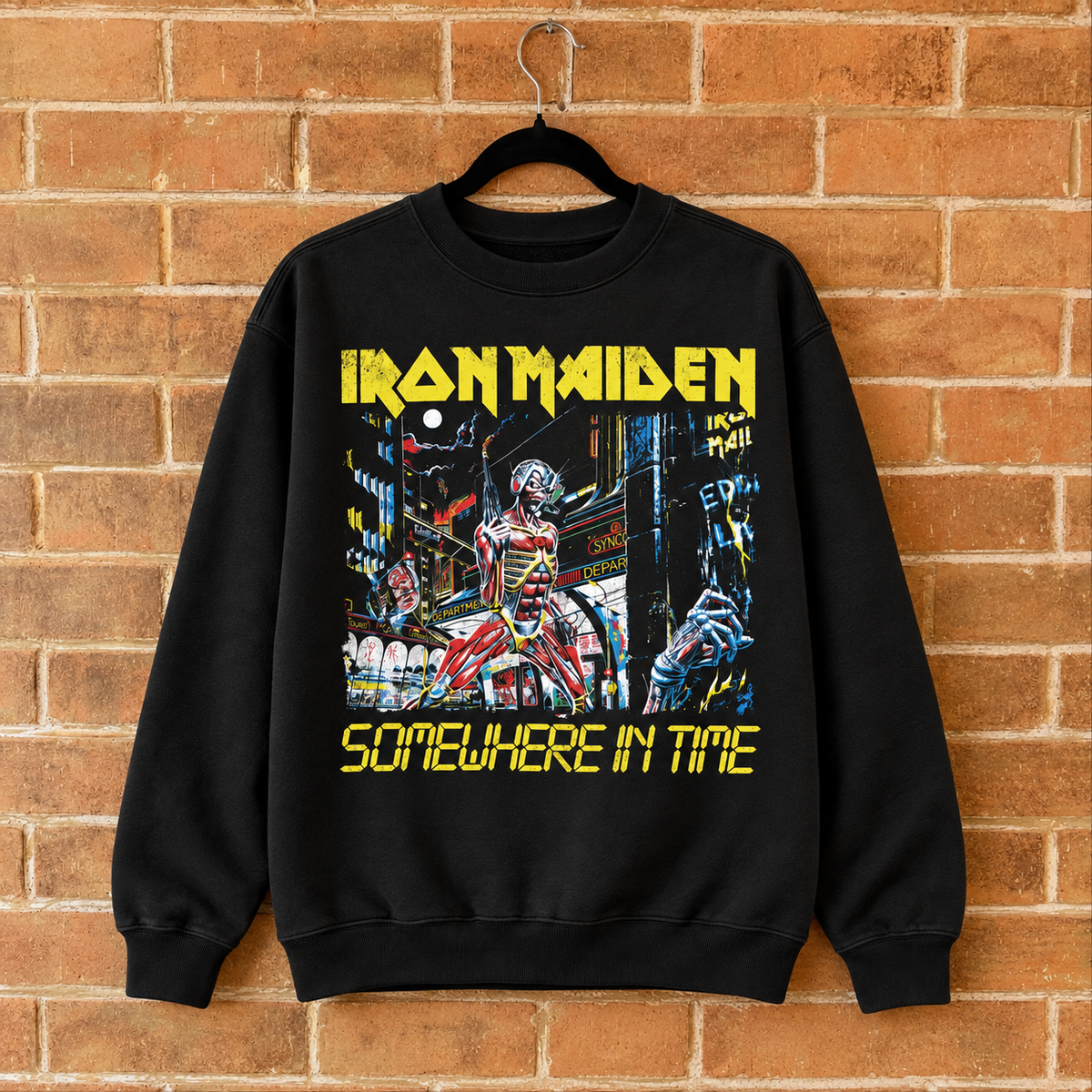 ♠ Iron Maiden Sweatshirt ✦ Iconic & Rare