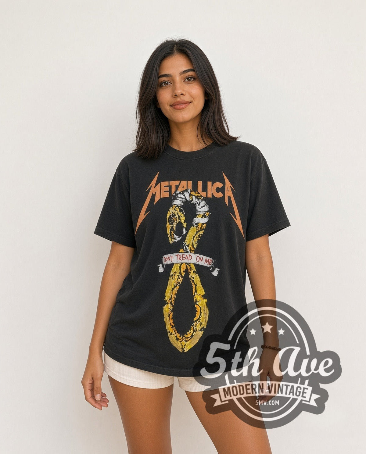 Metallica – Don't Tread On Me 1992 Tour – Vintage Band T-Shirt