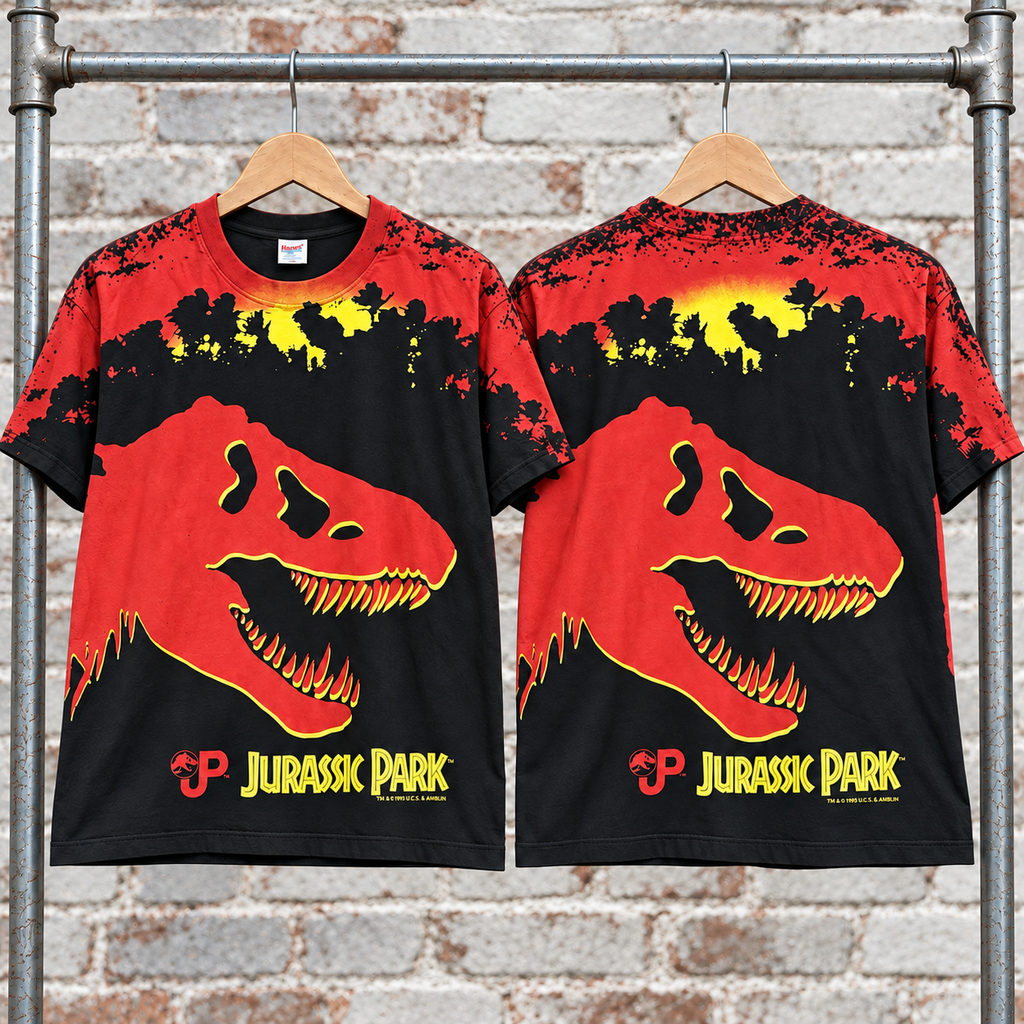 Vintage Jurassic Park Movie T-Shirt