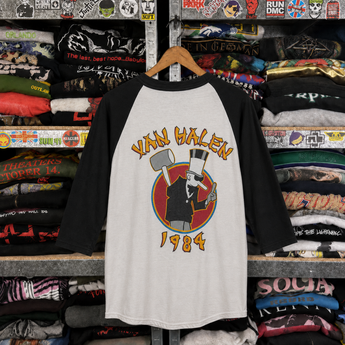 Vintage Van Halen Raglan T-Shirt