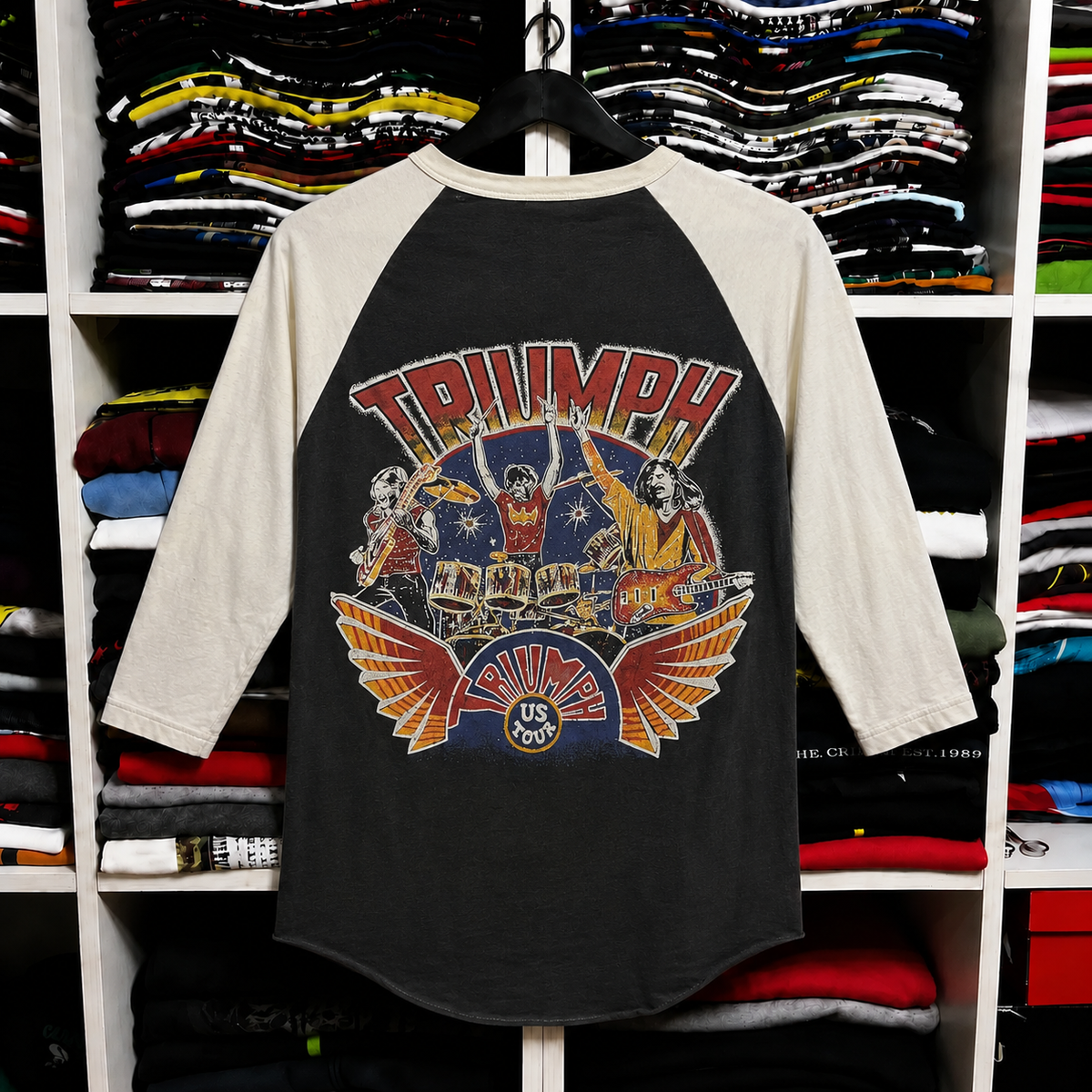 Triumph band raglan t-shirt