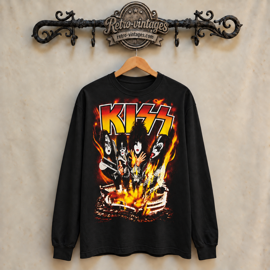 Vintage KISS Band Concert Sweatshirt