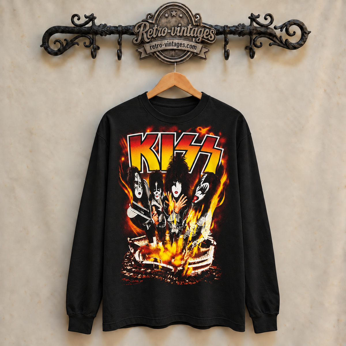 Vintage KISS Band Concert Sweatshirt