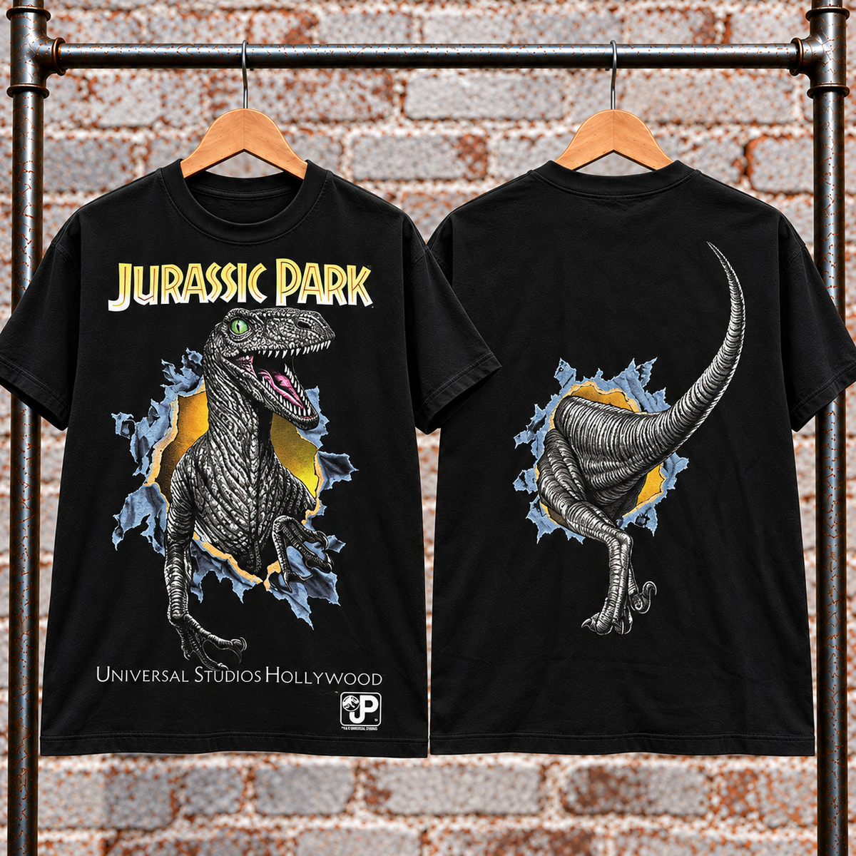 Jurassic Park retro graphic T-shirt