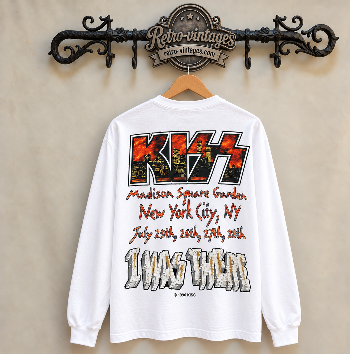Vintage KISS Band Concert Sweatshirt