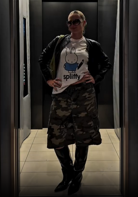 Rare Spliffy Washed White Tee