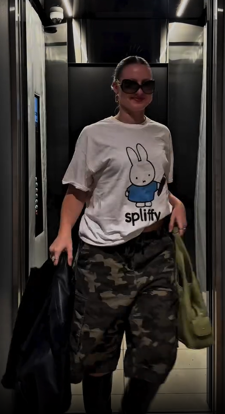 Rare Spliffy Washed White Tee