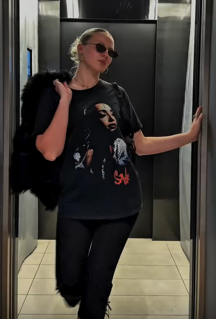 Sade 93 Tour Washed Black T-Shirt