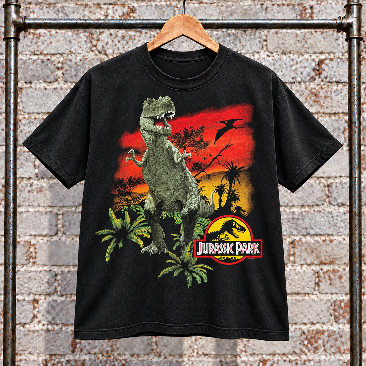 Vintage Jurassic Park Movie T-Shirt