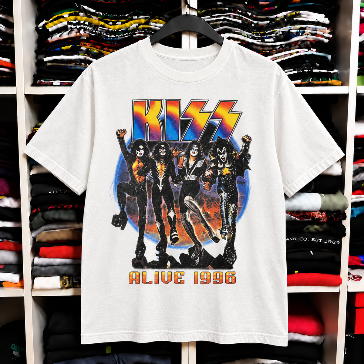 Vintage KISS Band Concert T-Shirt