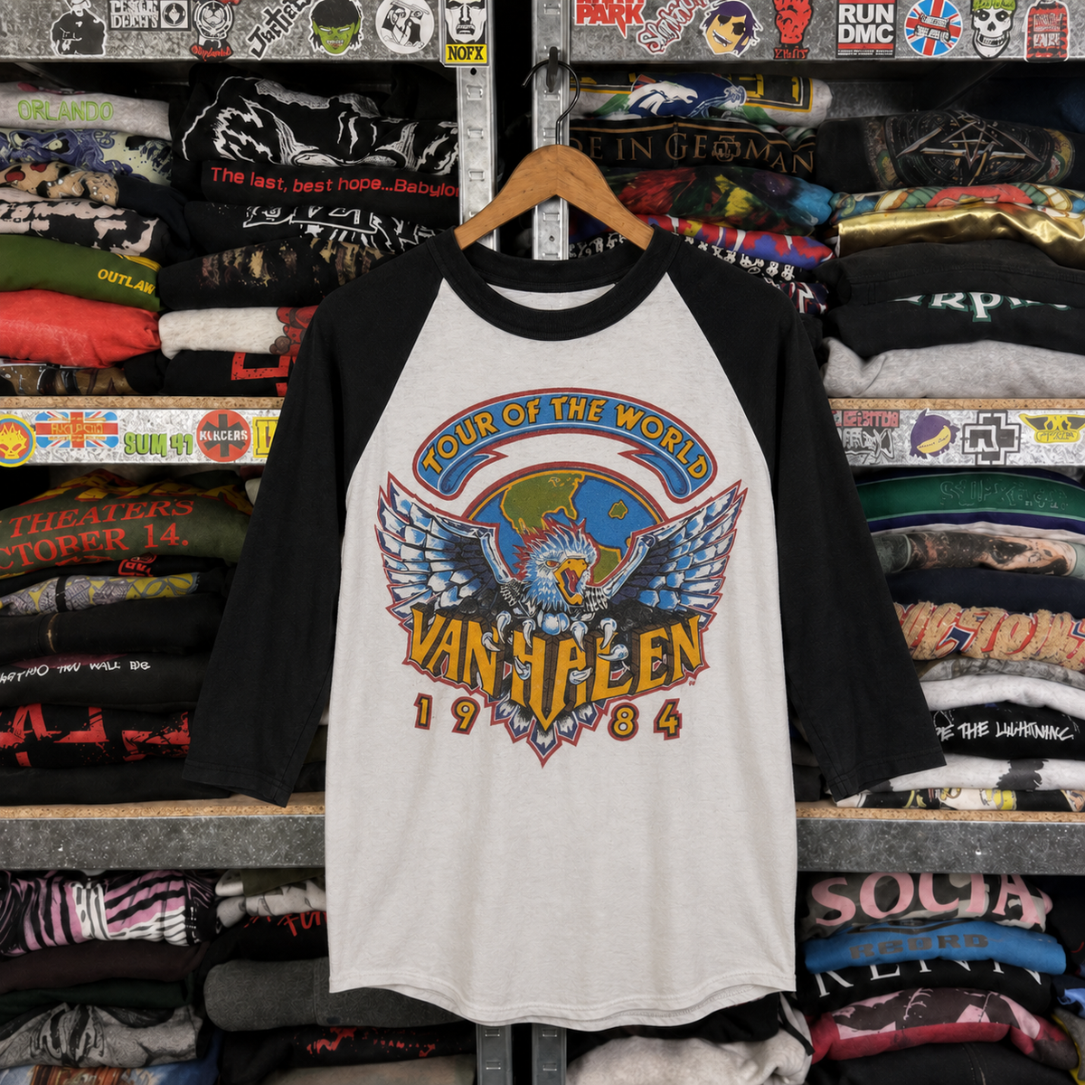 Vintage Van Halen Raglan T-Shirt