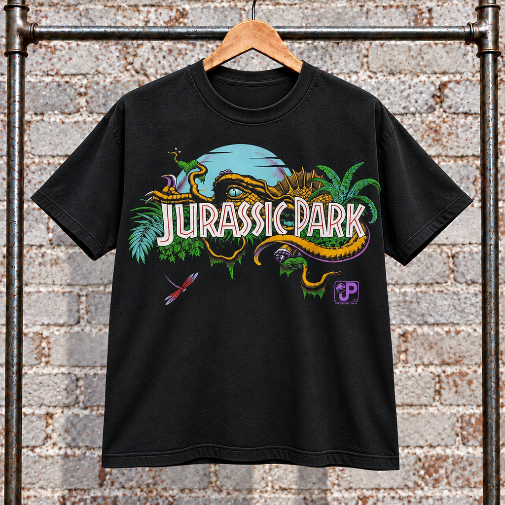 Vintage Jurassic Park Movie T-Shirt