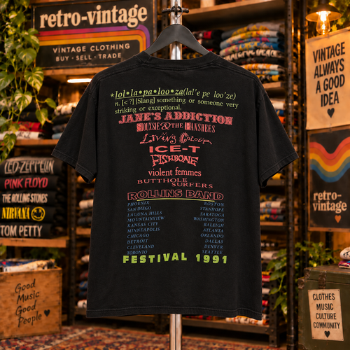 Vintage Lollapalooza Festival T-Shirt