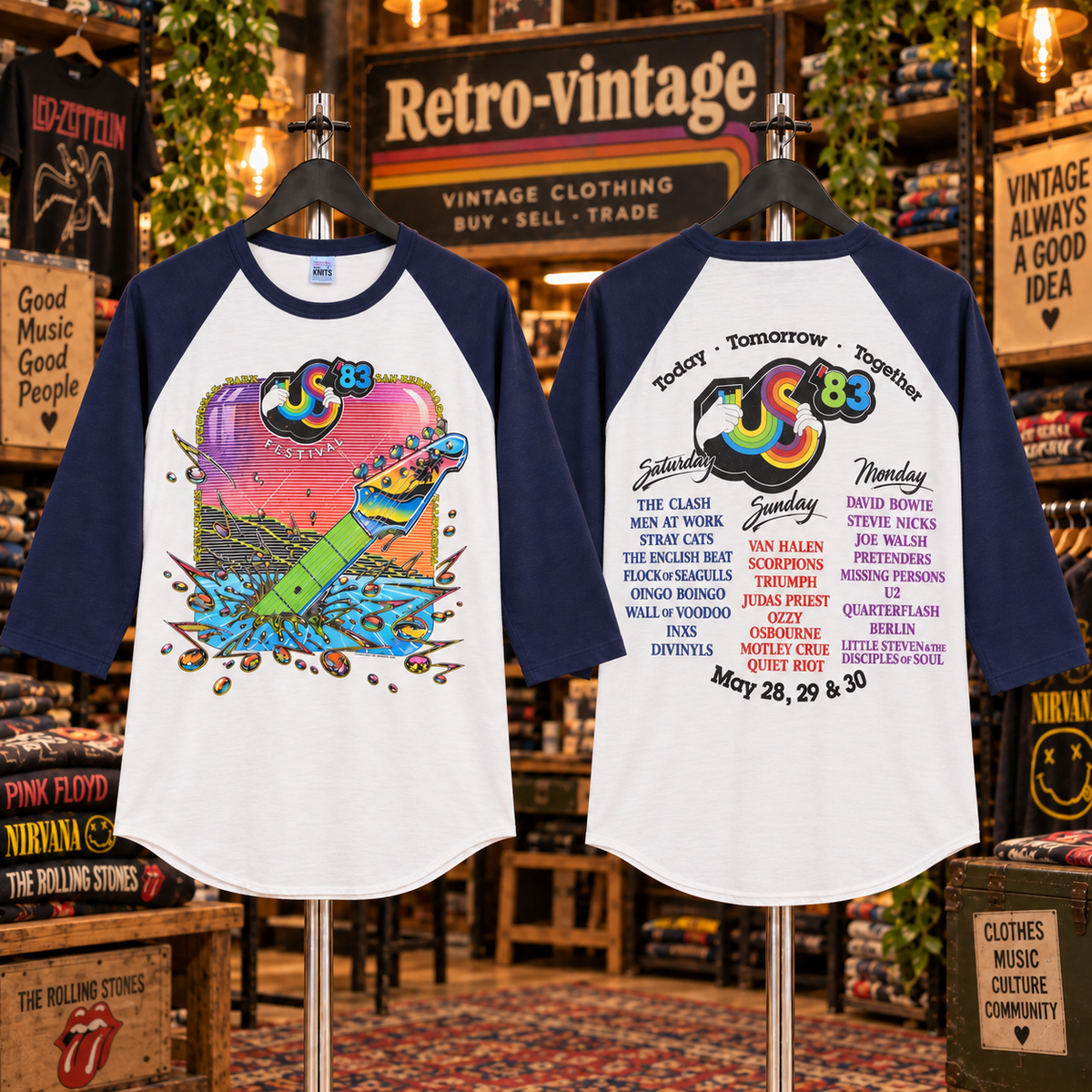 1983 Us Festival Concert Shirt