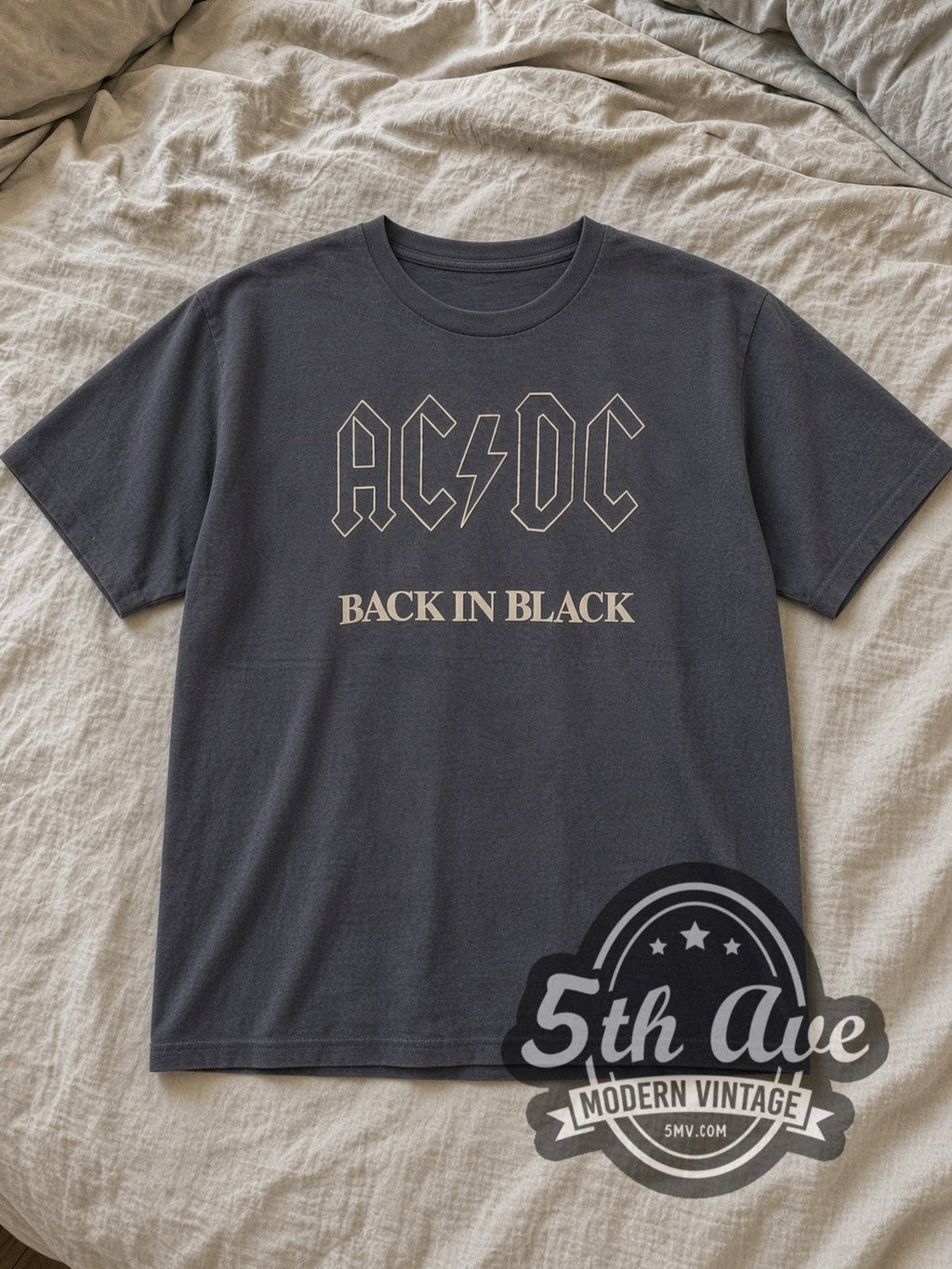 AC/DC – Back in Black – Vintage Band T-Shirt