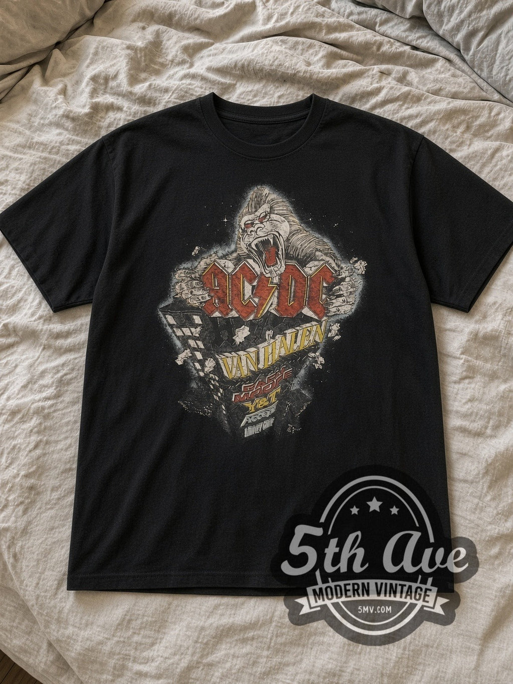 AC/DC – Monsters of Rock – Vintage Band T-Shirt