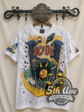 AC/DC – Angus V Graphic All Over Print – Vintage Band T-Shirt