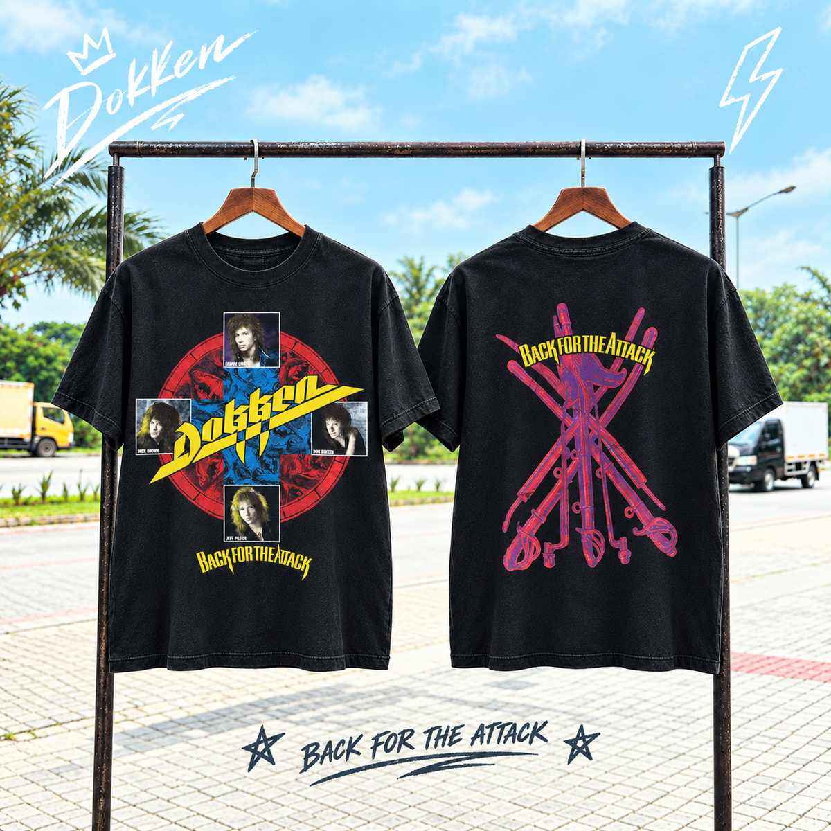 Vintage Dokken Tour T-Shirt