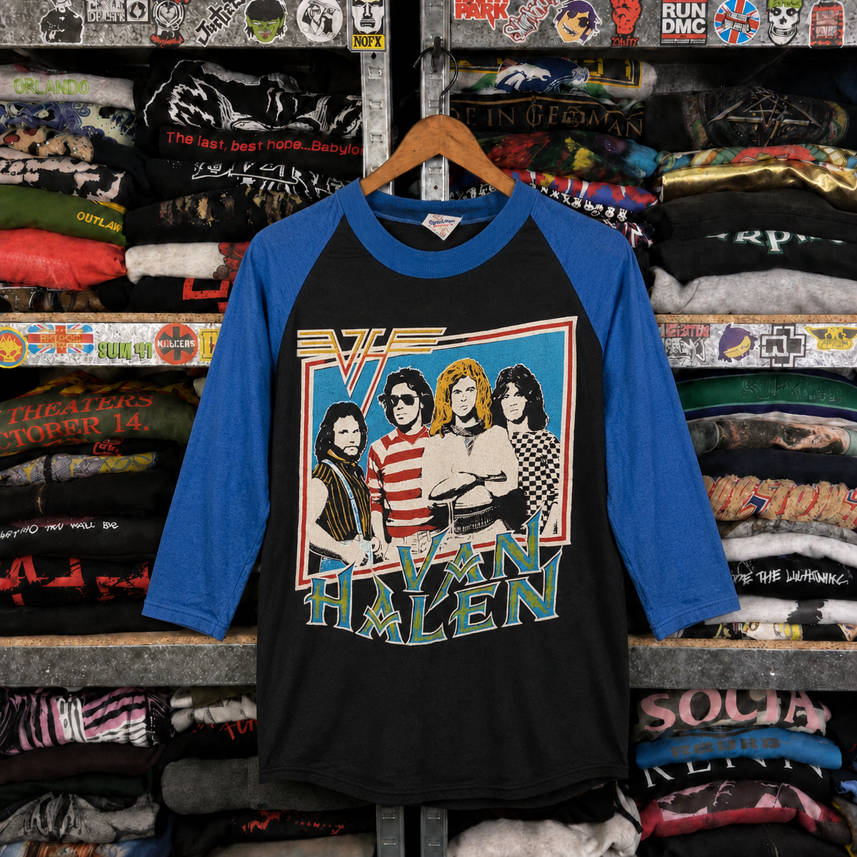 Vintage Van Halen Raglan T-Shirt