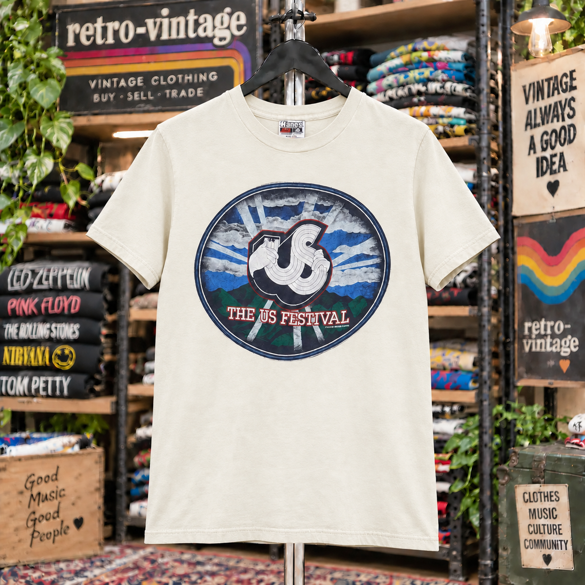 1982 Us Festival Concert T-Shirt
