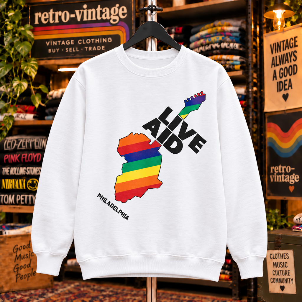 Live Aid 1985 Official Concert Sweatshirt