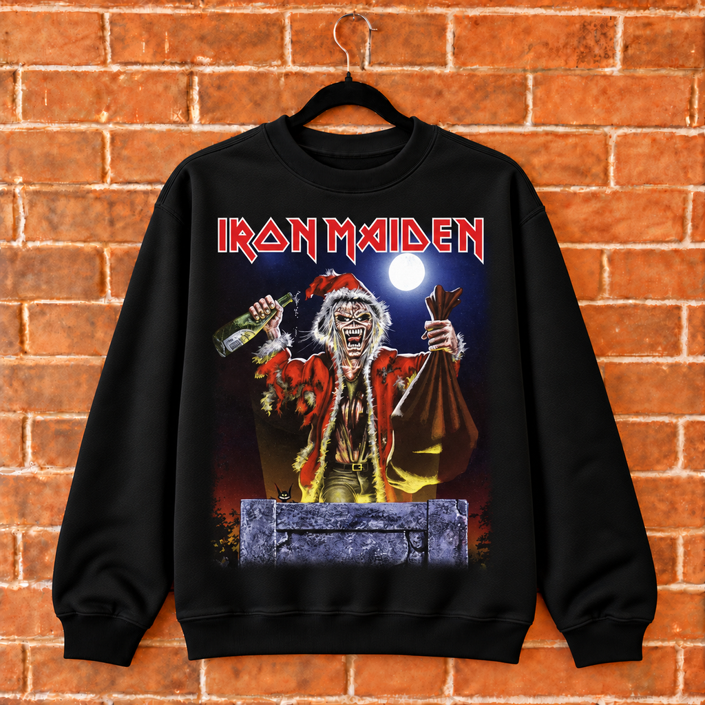 ♠ Iron Maiden Sweatshirt ✦ Iconic & Rare