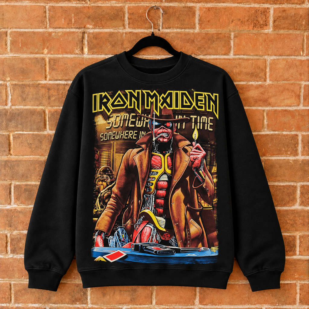 ♠ Iron Maiden Sweatshirt ✦ Iconic & Rare