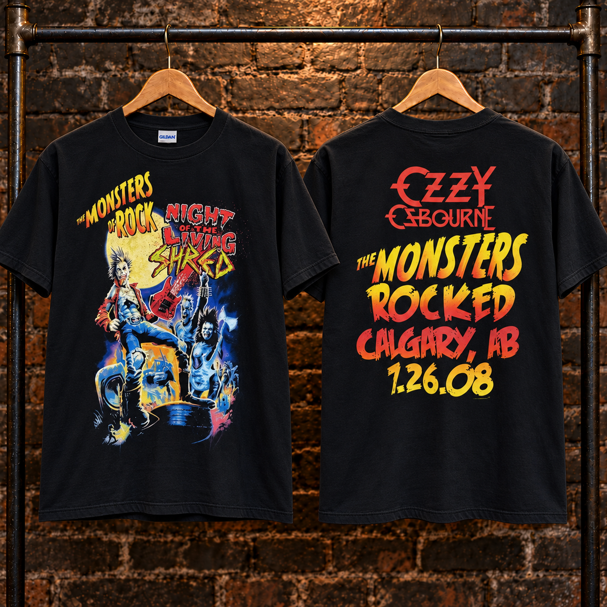 🔥 HOT PICK 🎸 Vintage Monsters of Rock T-Shirt ⚡ Rare Retro Rock Vibes