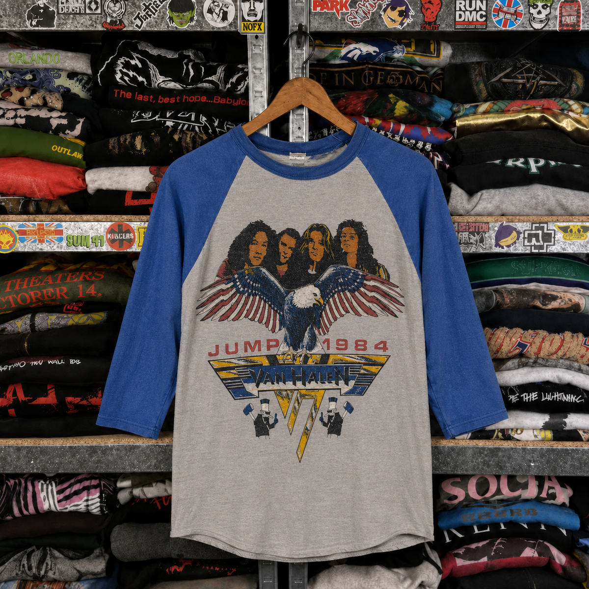 Vintage Van Halen Raglan T-Shirt