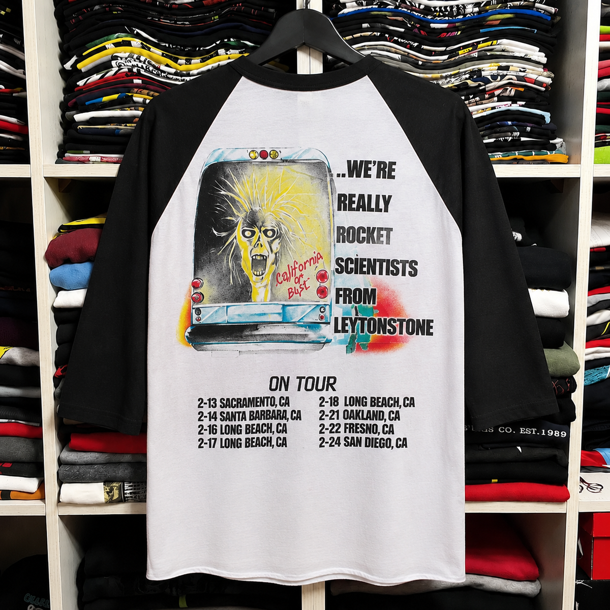 Vintage Iron Maiden Raglan T-Shirt