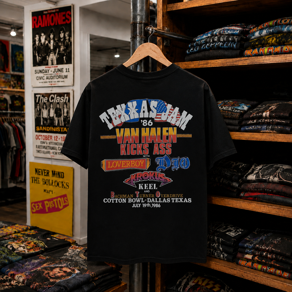 Rare Hard To Find Vintage Van Halen T-Shirt