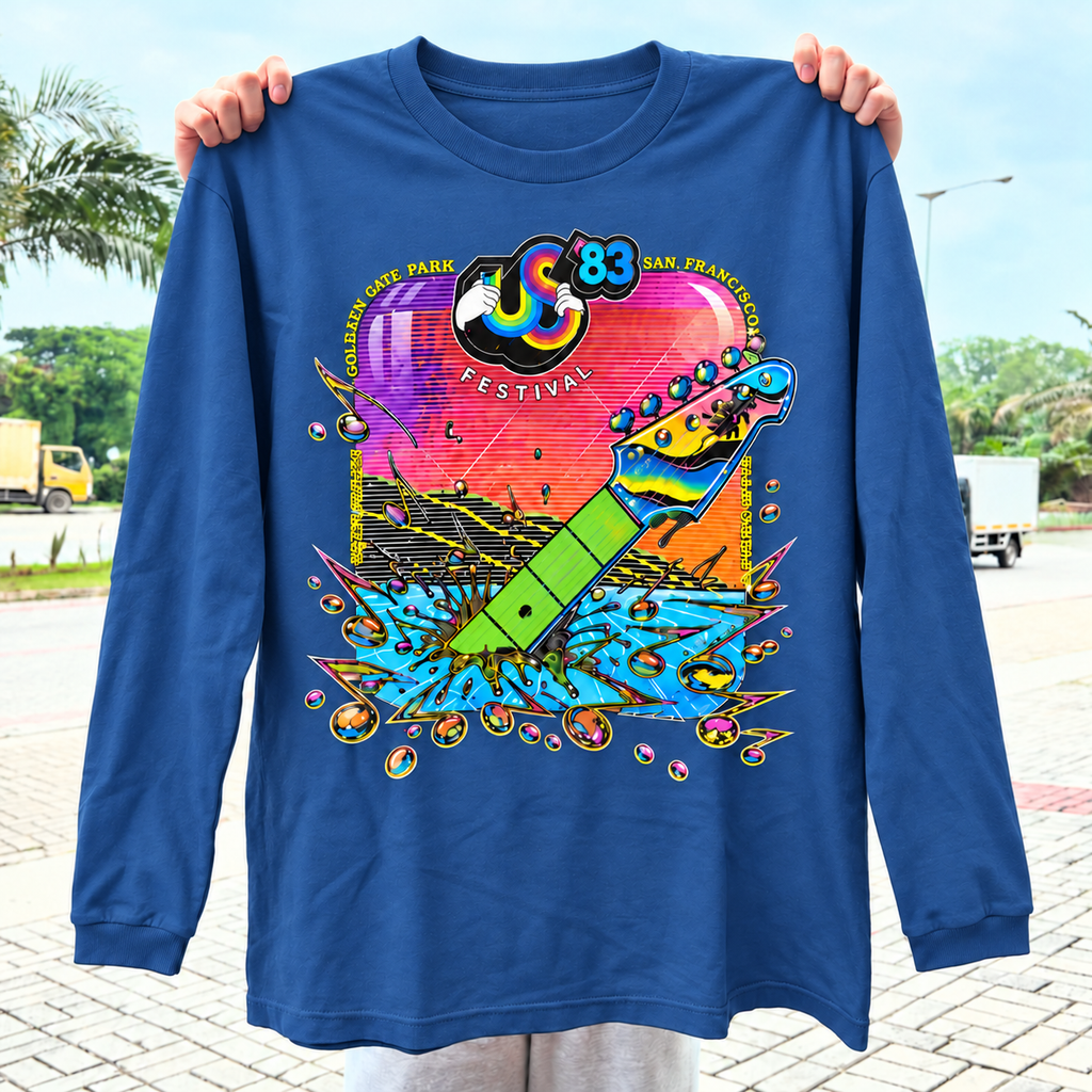 1983 Us Festival Concert Long Sleeve