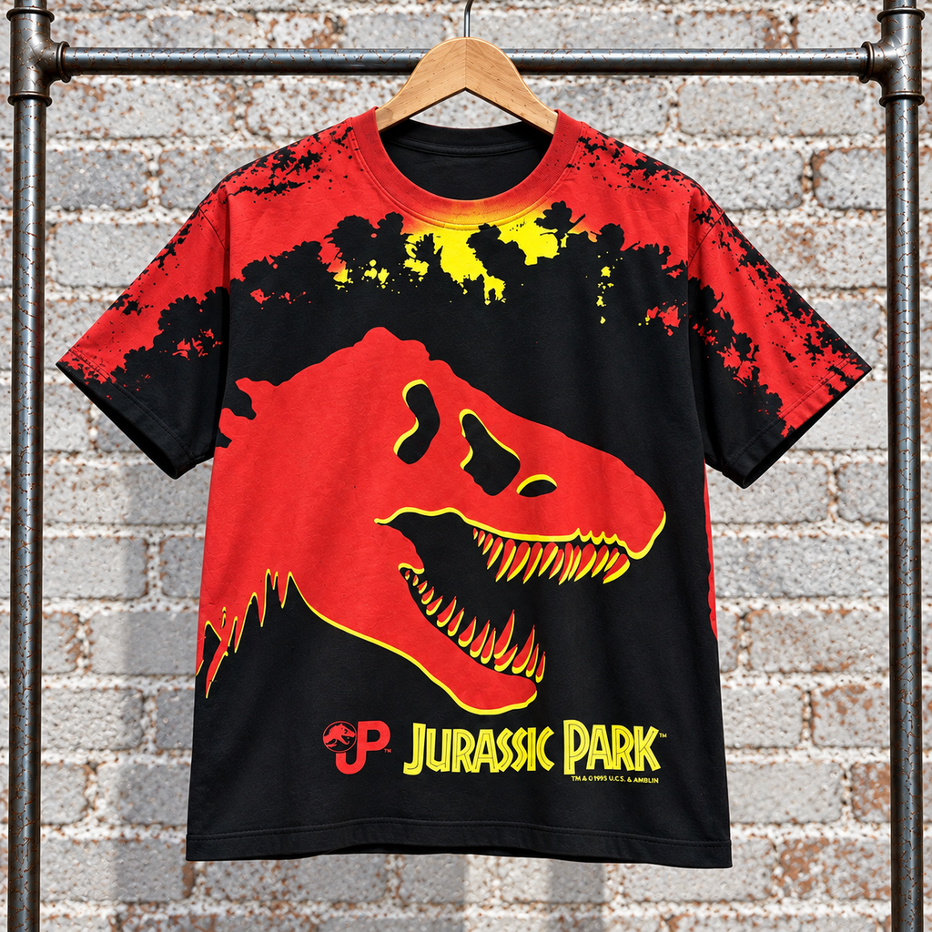 Vintage Jurassic Park Movie T-Shirt