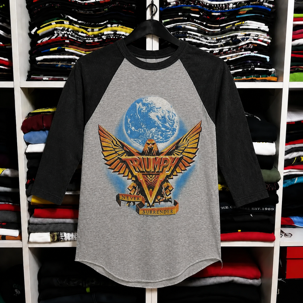 Triumph band raglan t-shirt