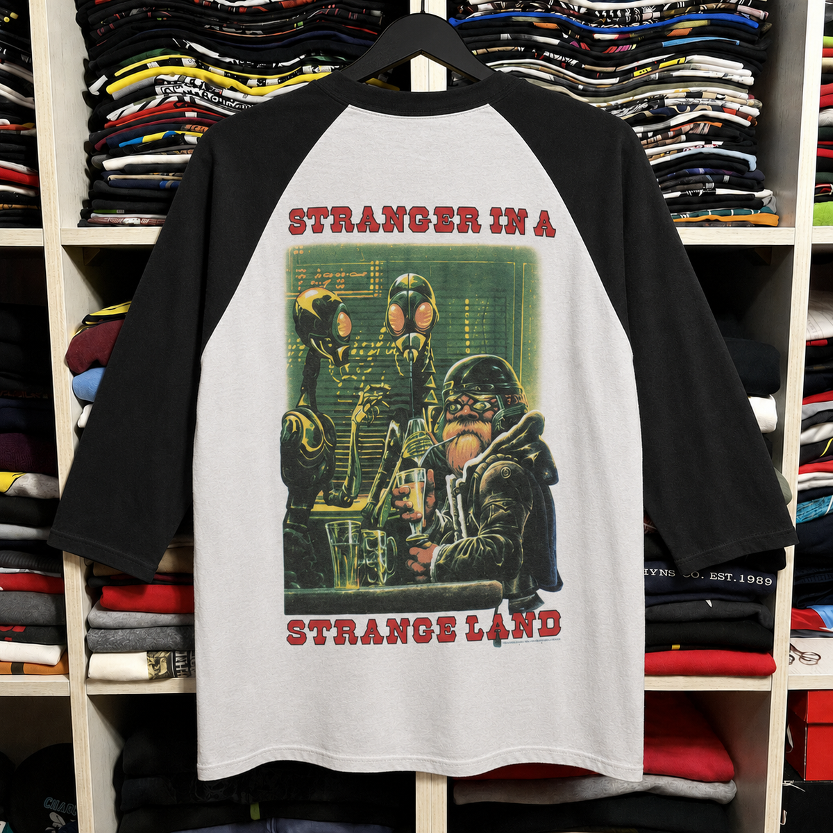 Vintage Iron Maiden Raglan T-Shirt
