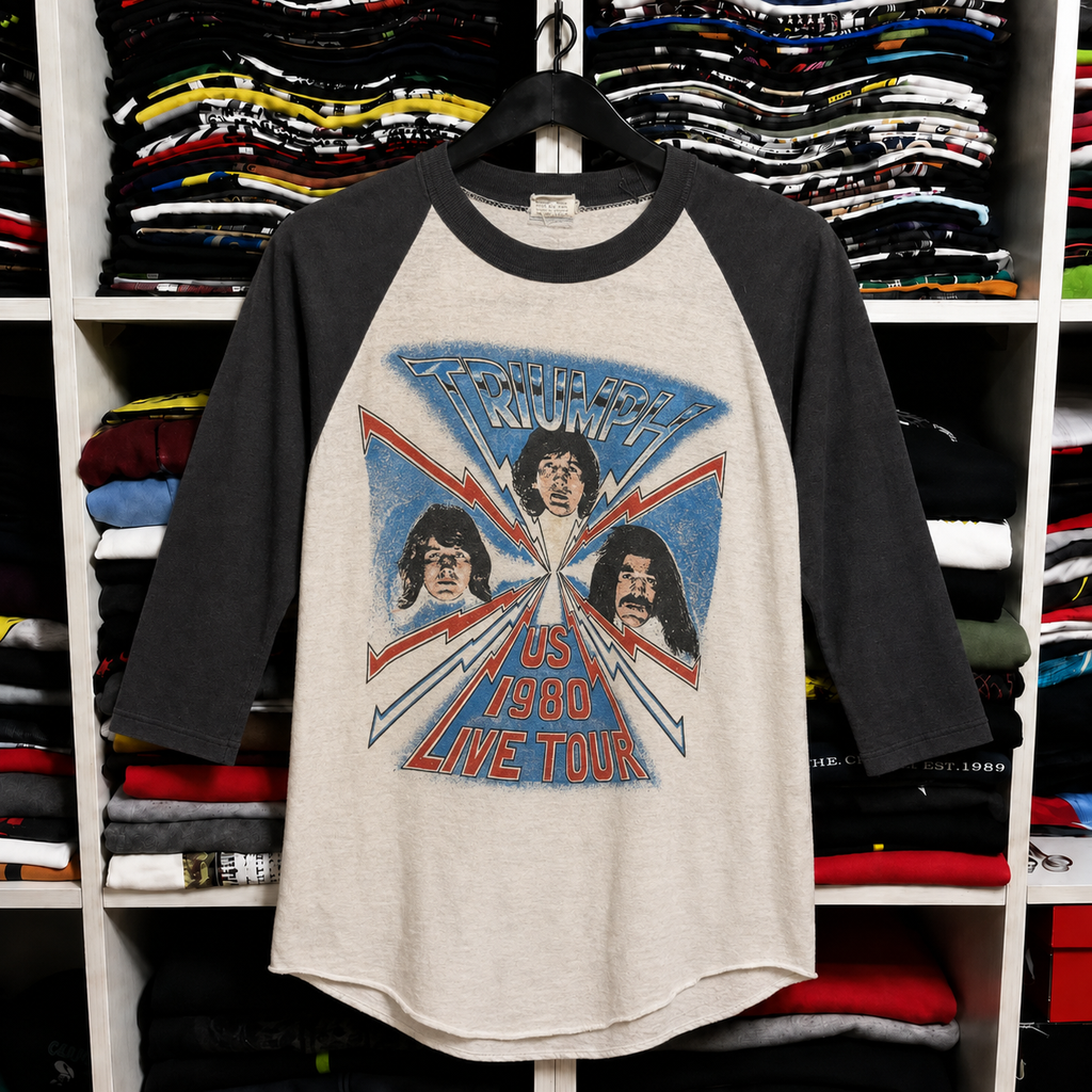 Triumph band raglan t-shirt