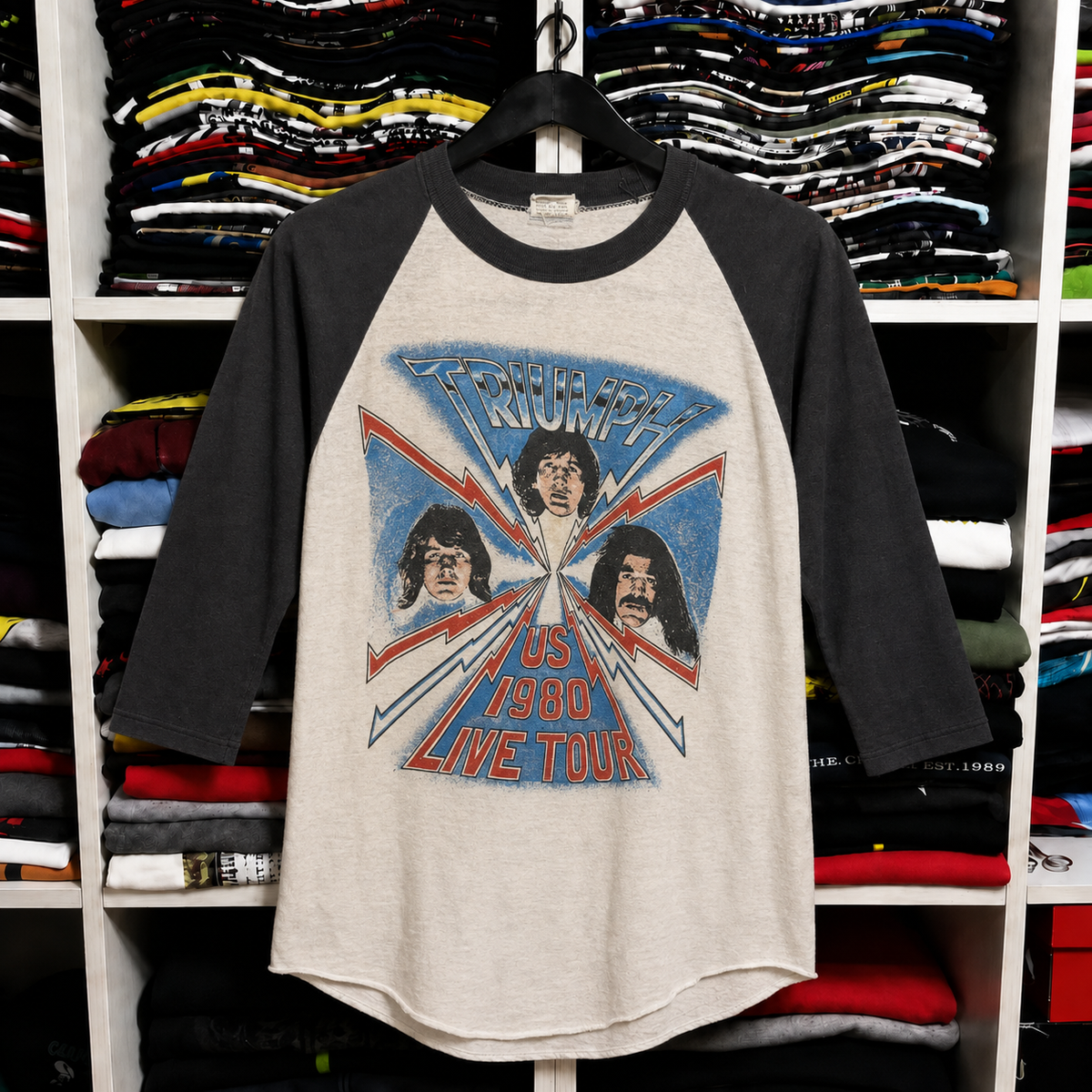 Triumph band raglan t-shirt