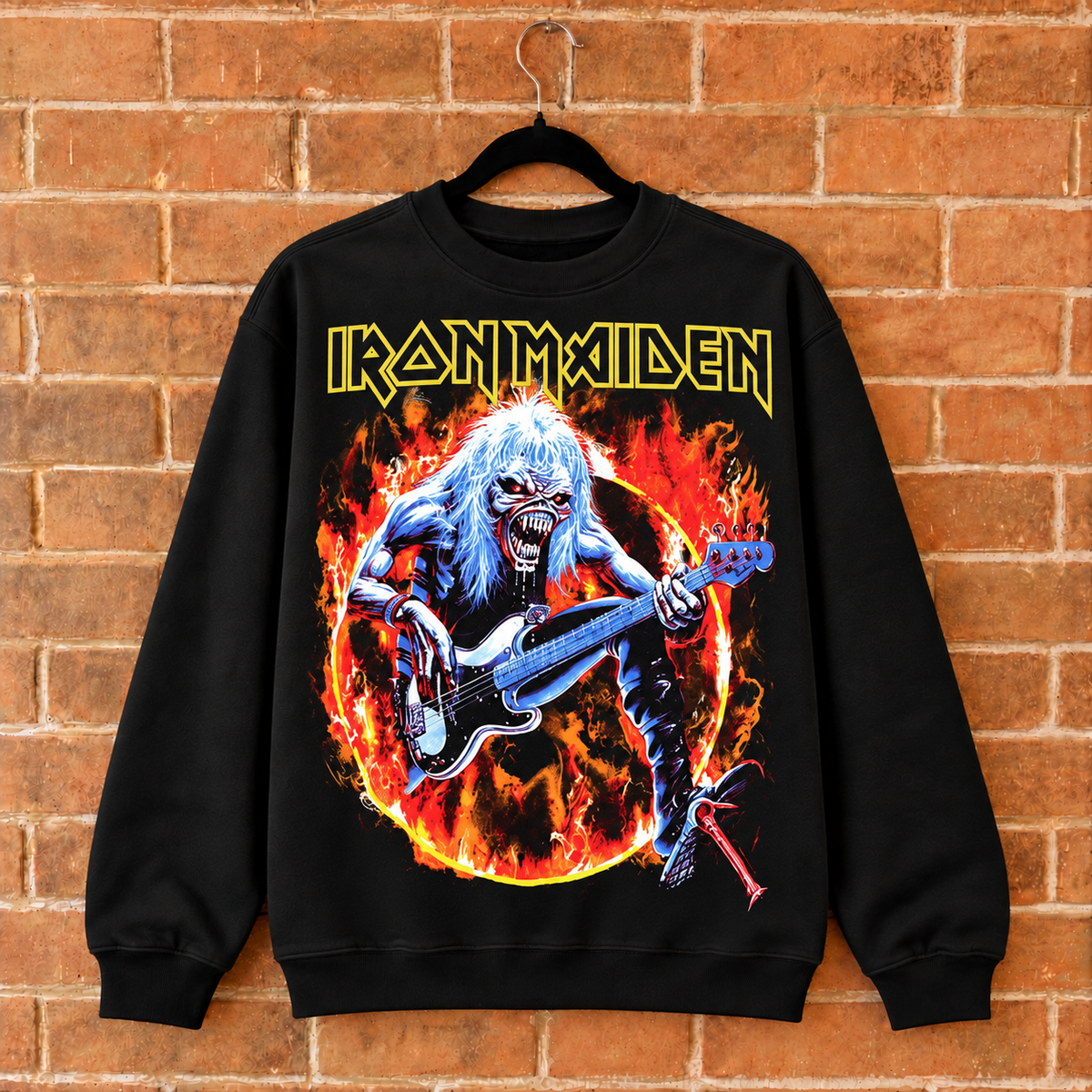 ♠ Iron Maiden Sweatshirt ✦ Iconic & Rare