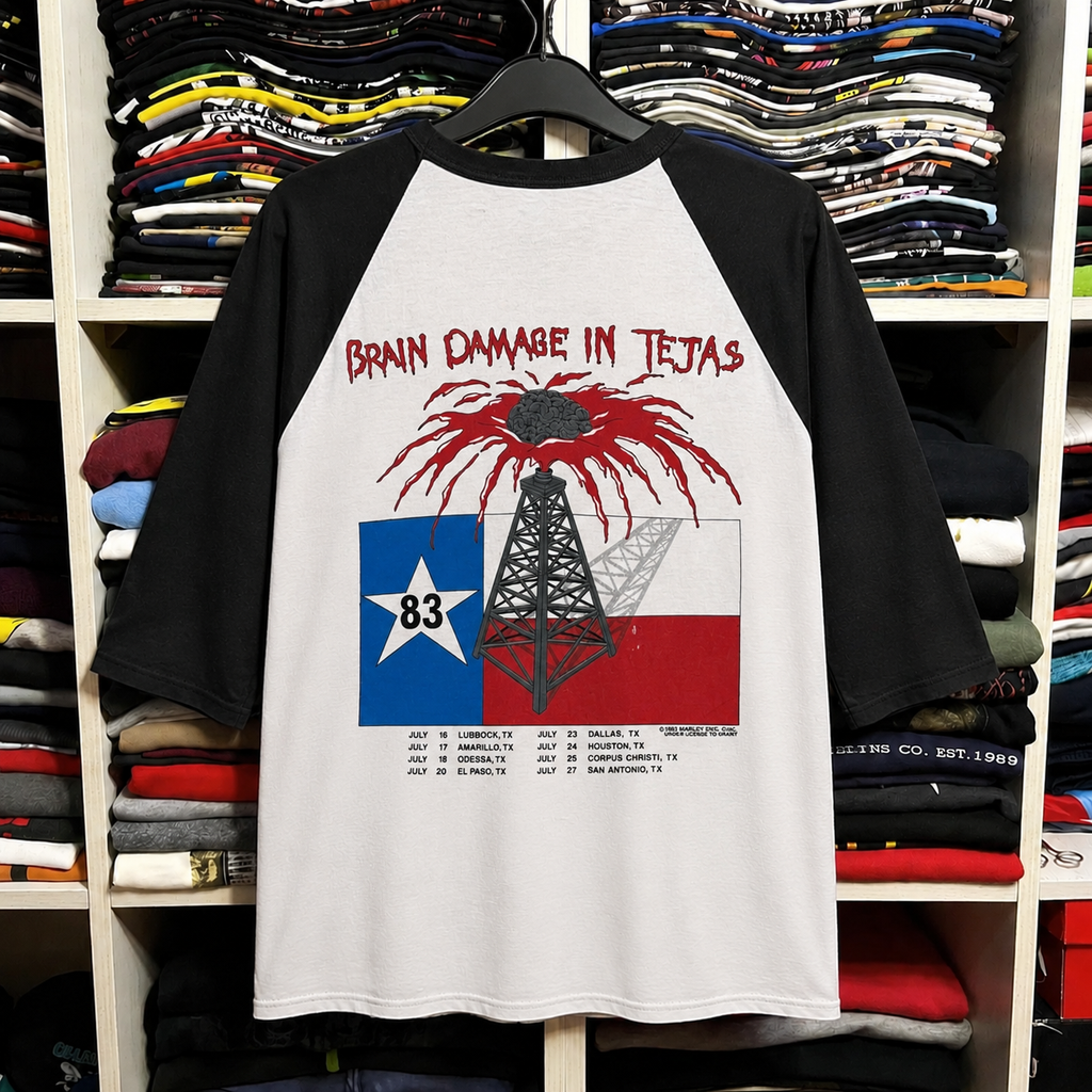 Vintage Iron Maiden Raglan T-Shirt