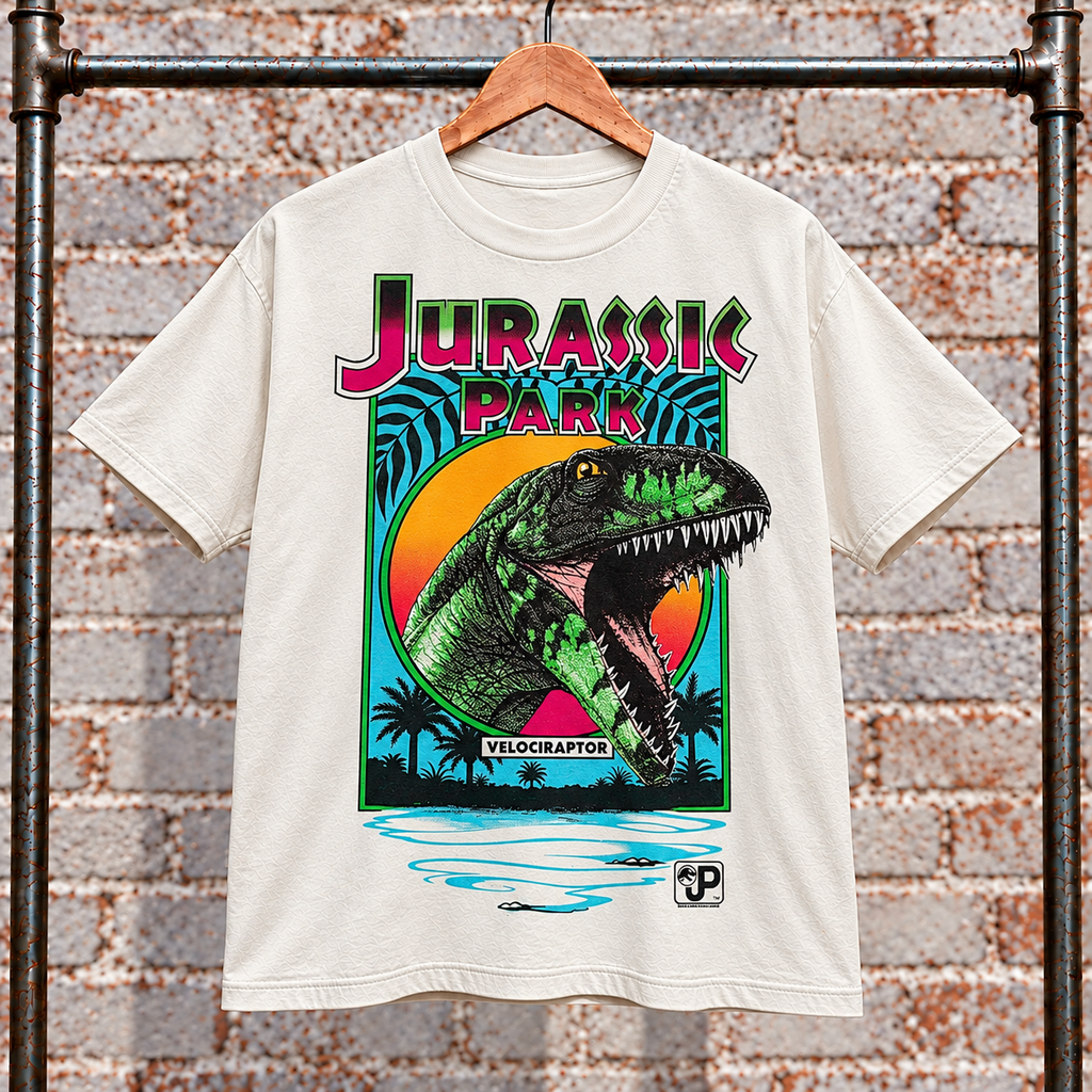 Vintage Jurassic Park Movie T-Shirt